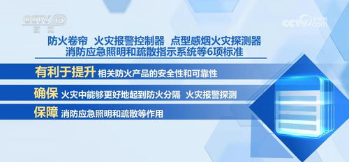 國家標準體系再完善 聚焦消防產品與衛浴設施質量，規范數字內容制作服務